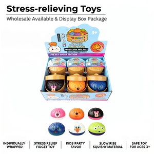 Juguete Antiestrés Kawaii de Plástico con Forma de Bollo al Vapor, de Subida Lenta, Caja Sorpresa de Color Misterioso, Unisex, para Todas las Edades - Product Image 1