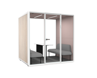 Cabine insonorisée mobile personnalisée, salle de musique insonorisée, cabine vocale acoustique en studio avec alimentation électrique
