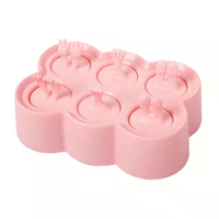 Vente en gros usine : Pots à glace et moules à bâtonnets en silicone écologiques réutilisables avec couvercles pour la fabrication maison
