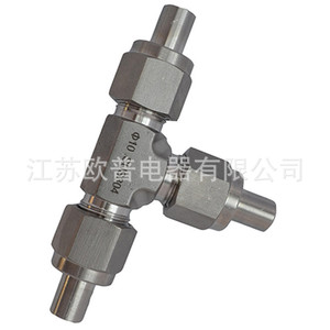 Conector en T de Acero Inoxidable 304 Phi10 para Conexión de Tuberías - Product Image 1