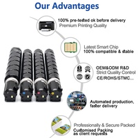 Cartuchos de tóner compatibles con impresora Canon IR C5535, C5535i, C5540i, C5550i, C5560i, para impresora Canon