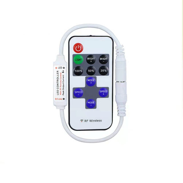 Lighting Accessories LED RF Single Color Control Wireless 11 Key Remote Controller Dimmer Controller for 5050 2835 Strip Light