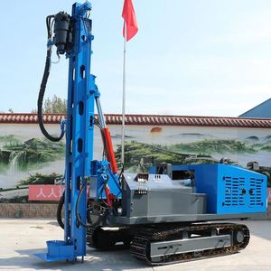 Rotary Drilling Rig Solar Mounting Machine Well Small Horizontal Directional Percussion Field Equipment Screw <b>Pile</b> <b>Driver</b> - Product Image 3