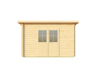Kit de maison en bois de petite maison en bois de salle de jardin extérieure populaire