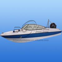 Prix Usine Bateau Sportif en Fibre de Verre pour 6-8 Personnes, Bateau Hors-Bord Haute Vitesse pour la Pêche, le Divertissement et les Loisirs en Plein Air - Vente Chaude