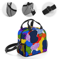 Sac Isotherme Personnalisé en Non-Tissé – Glacière Portable à Bandoulière et à Main pour Préparation et Transport de Repas Frais Réutilisable