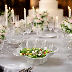 Bol peu profond à salade de style japonais de grande capacité au design moderne pour buffet et restauration pour hôtel et restaurant - Product Image 4