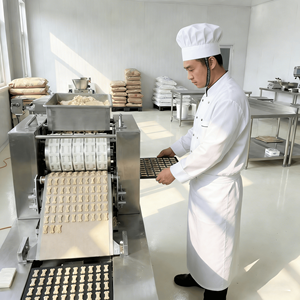 Máquina para Hacer Galletas, Máquina Formadora de Alimentos, Máquina Personalizada para Hacer Galletas <span class=keywords><strong>Oreo</strong></span>, Línea de Producción de Galletas de Alta Capacidad, Prensa Eléctrica - Product Image 1