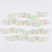 Nouveauté en gros : Bijoux dentaires en opale synthétique multi-formes (diamant, papillon, étoile, lune), Gemmes dentaires en cristal