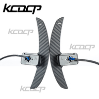 Extension de levier de vitesses en fibre de carbone compatible avec le volant Benz AMG GT W205 W204 C63 G63 W213 W223 W206 G500 A45