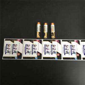 Autocollant de batterie personnalisé, étiquette de Film thermorétractable en PVC à bas prix - Product Image 6