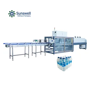 Guaranteed Quality Glass Bottled Juice Shrink Film Wrapping Machine Soda Water PET Bottle Shrink Wrap Machine for Small Bottles
