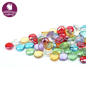 Trang Trí Phổ Biến Màu Cảnh Quan Thủy Tinh Stones Đối Với Trang Chủ Vườn Fancy Glass Beads - Product Image 1