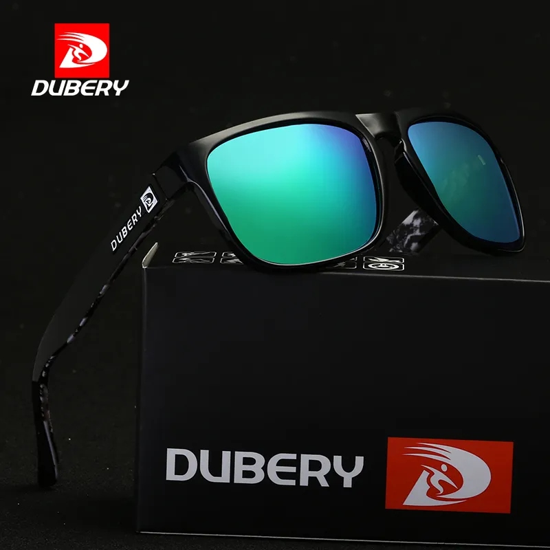 DUBERY kacamata hitam D730 2024 wanita anti biru warna unik mode Banyak Pilihan kacamata hitam Wanita Pria gafas de sol polarisasi