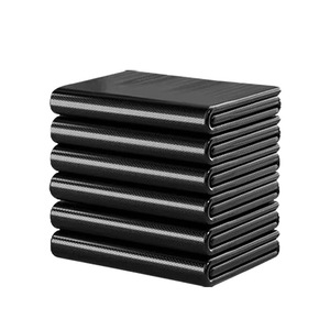 Thick Black Garbage Bags Xl Size Heavy Duty For Hotels Property Management Commercial Use - Product Image 2