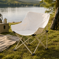 Chaise de camping pliable renforcée en tissu 600D, mobilier d'extérieur portable pour pique-nique, plage, pêche, voyage, loisirs