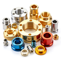 Componentes de Mecanizado CNC de Alta Precisión OEM, Piezas de Acero Inoxidable y Aluminio Anodizado, Torneado CNC, Fresado, Pulido