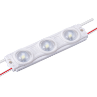 Module à haute puissance SMD2835 en plaque d'aluminium injecté 1,5 W 3 puces pour lettres lumineuses
