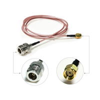 Câble coaxial SMA Pigtail à extrémité ouverte, fil nu à souder, SMA femelle, pour soudure sur circuit imprimé, RG316, câble d'extension d'antenne