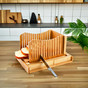 Cortador rectangular de bambú ecológico, bloques de cortar, rebanador de pan de cocina de plástico, bandeja para servir, caja de carne de comida conveniente - Product Image 3