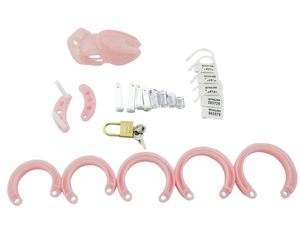 อุปกรณ์ล็อคองคชาตชายแบบพลาสติก ปรับขนาดได้ สำหรับการเล่น BDSM - Product Image 6