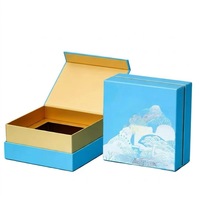 Boîte cadeau à fermeture magnétique personnalisée, boîte d'emballage en papier de luxe pour bijoux, cosmétiques, mariage, cadeaux de fête