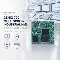 Module système industriel multi-écrans HMI 10 TOPS NPU ARM Cortex 8 Go LPDDR5 128 Go UFS3.1 5K Yocto Linux MediaTek Genio 720