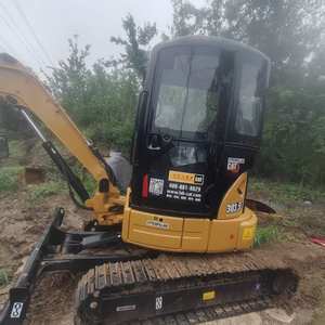 Miniexcavadora CAT 303.5E usada asequible, gato pequeño de 3,5 toneladas 303.5E 303E 303CR, excavadora de segunda mano Caterpillar CAT 303.5E a la venta - Product Image 5
