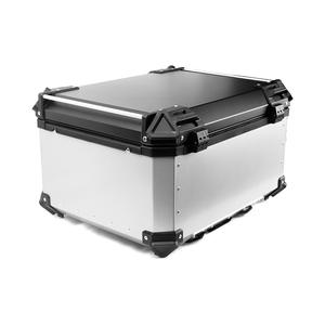80L kaskları tam yüz sert hurç yan Panniers bandaj ipi orta kutu motosiklet alüminyum alaşım araç braketi - Product Image 5