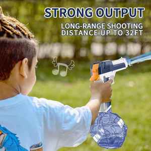 Luckykoo - Pistola de Agua Eléctrica Automática para Niños, Juguete de Verano, Regalo, Pistola de Gel, Pistola de Agua - Product Image 2