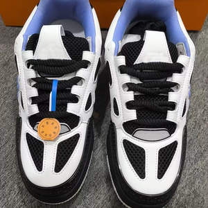 <span class=keywords><strong>Scarpe</strong></span> Sportive Personalizzate SK8 di Alta Qualità, Comode <span class=keywords><strong>Scarpe</strong></span> da Passeggio per Donna, Classiche di Lusso in Pelle con Lacci, Moda Primaverile Bianca - Product Image 6