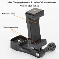 Clip de fixation avant pour téléphone Pocket 3, adaptateur d'extension portable en plastique Osmo pour caméras d'action
