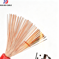 Fil de connexion électronique haute tension isolé en PVC, cuivre étamé UL10269
