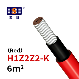 कस्टम औद्योगिक सौर पैनल केबल कनेक्टर 4*<span class=keywords><strong>6</strong></span> मिमी 3*<span class=keywords><strong>6</strong></span> मिमी कॉपर फोटोवोल्टिक सौर केबल - Product Image 2