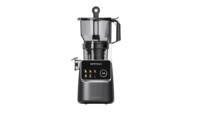 Extracteur de jus commercial électrique 6,1 pouces à pression à froid pour oranges, fruits et légumes – Machine à jus à mastication lente