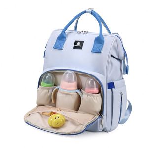 Multi Functional Lightweight Mommy Bag, <b>Large</b> Capacity <b>Backpack</b>, Dry and Wet Separation Mother and Baby Bag - Product Image 5