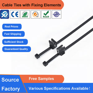 Abrazadera de Cable sin Orificios con Clip de Acero <span class=keywords><strong>EC4</strong></span>, Fijador de Cableado de Alta Resistencia - Product Image 2