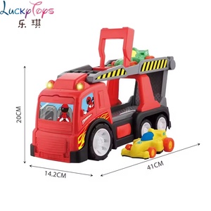 Camión <span class=keywords><strong>de</strong></span> <span class=keywords><strong>Juguete</strong></span> Transportador <span class=keywords><strong>de</strong></span> Coches <span class=keywords><strong>de</strong></span> Rueda Libre, Camión <span class=keywords><strong>de</strong></span> Inercia <span class=keywords><strong>de</strong></span> Plástico Fácil <span class=keywords><strong>de</strong></span> Montar, Camiones <span class=keywords><strong>de</strong></span> <span class=keywords><strong>Juguete</strong></span> con Remolque <span class=keywords><strong>de</strong></span> Tractor - Product Image 6