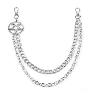 Women's Double Layer Star Waist <b>Chain</b> Zinc Alloy Nightclub Fashion Body <b>Chain</b> Accessory - Product Image 5
