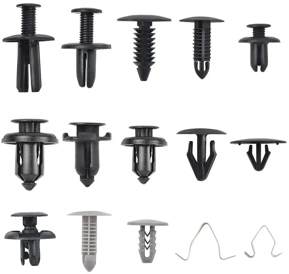 Kit di clip per auto universali elementi di fissaggio per paraurti per auto in plastica di alta qualità clip per auto perno di spinta automobilistico per GM Ford Toyota Honda