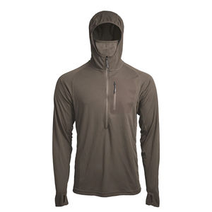 Custom <span class=keywords><strong>Fishing</strong></span> Apparel Hoodie Oem À Prova D' Água Respirável Quick Dry Máscara 1/4 Zipper Performance <span class=keywords><strong>Fishing</strong></span> Hoodie - Product Image 2