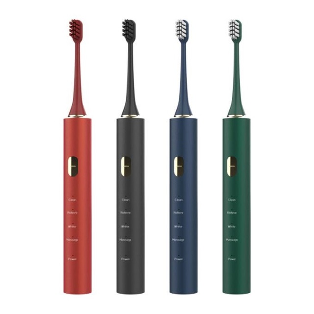 Sonic Electric Toothbrush IPX7 Waterproof Wireless Charging Ultrasonic Whitening for Adults