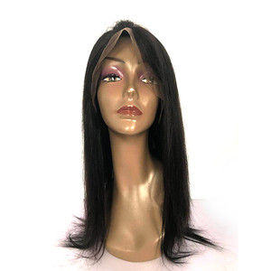 Pure Handmade Natural Virgin Unprocessed Mink Brazilian Straight Human Hair Hd Lace <strong>Front</strong> <strong>Wigs</strong> With Baby Hair for Black Women - Product Image 5