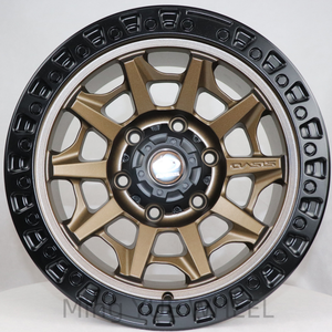 ล้อแม็<span class=keywords><strong>ก</strong></span>ซ์ Mingyue 4x4 ออฟโรด ขนาด 15 <span class=keywords><strong>16</strong></span> 17 18 20 นิ้ว สีบรอนซ์ด้านดำ<span class=keywords><strong>ขอบ</strong></span>ลึก สำหรับรถยนต์นั่งส่วนบุคคล 4Runner Tacoma Land Cruiser - Product Image 2