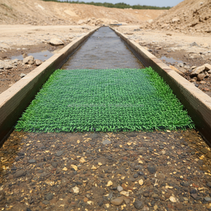 Tapis de récupération d'or <span class=keywords><strong>en</strong></span> PVC doré de 3 mm, durable, résistant aux UV, pour la prospection de sable de rivière, l'or fin, les jardins scolaires et les terrains gazonnés modernes - Product Image 1
