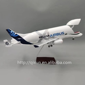 Prix de gros Nouveaux cadeaux et objets artisanaux en résine Échelle 1:150 42cm Modèle d'avion A330-743L BELUGA AIR BUS - Product Image 4
