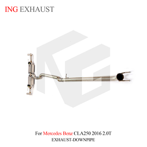 Ing cho Mercedes Benz cla250 2016 2.0T catback xả Ống thép không gỉ với valved Muffler tự động hiệu suất bộ phận - Product Image 6