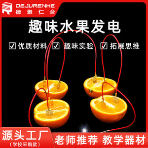 Fruit-based power generation salt water battery student science project primary battery experiment kit children's DIY teaching - Product Image 5