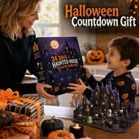 Calendrier de l'Avent Halloween 2026 : Boîte Surprise 24 Jours, Mini Figurines Fantômes Adorables – Coffret Cadeau Compte à Rebours pour Enfants (Vente en Gros)