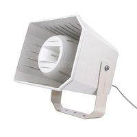 Haut-parleur à pavillon de haute qualité 50W bidirectionnel HiFi 200Hz-6KHz avec boîtier ABS pour extérieur, transformateur 100V, système de sonorisation PA pour diffusion vocale et musicale
